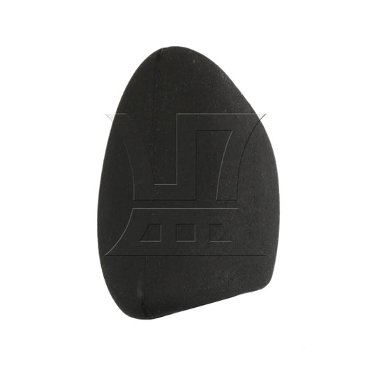 4.1x2.4cm Black Rubber Thumb Rest Cushion Flute Finger Rest Pad