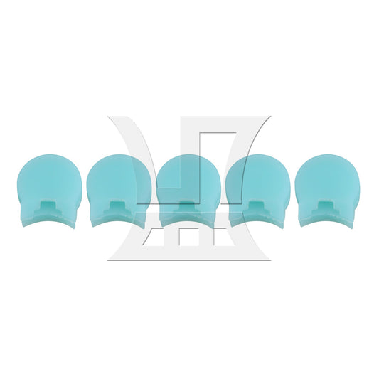 10MM Thickness Blue Oboe Clarinet Thumb Rest Cushion Woodwind Instrument 5PCS