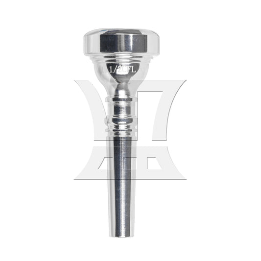 73mm Brass Silver Flugelhorn Mouthpiece Beginner Practice Mouthpiece 1-1/2CFC