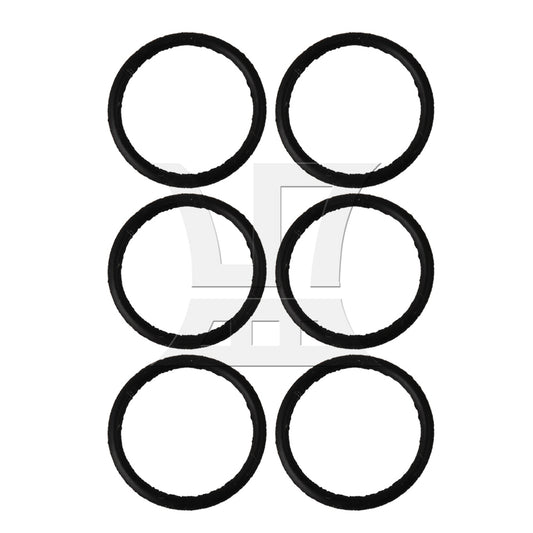 50Pcs Black Rubber Bumper O-Rings for Trumpet/Cornet Tuning Slide Stop