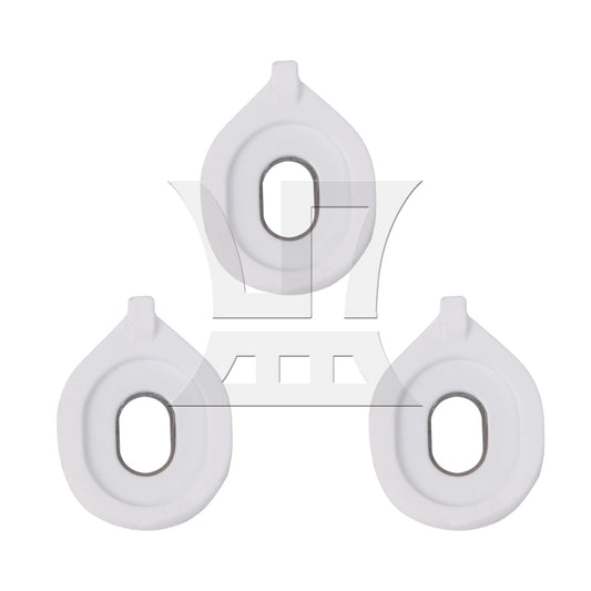 3 Packs Plastic Metal Euphonium Valve Guides Brass Instruments Accessories