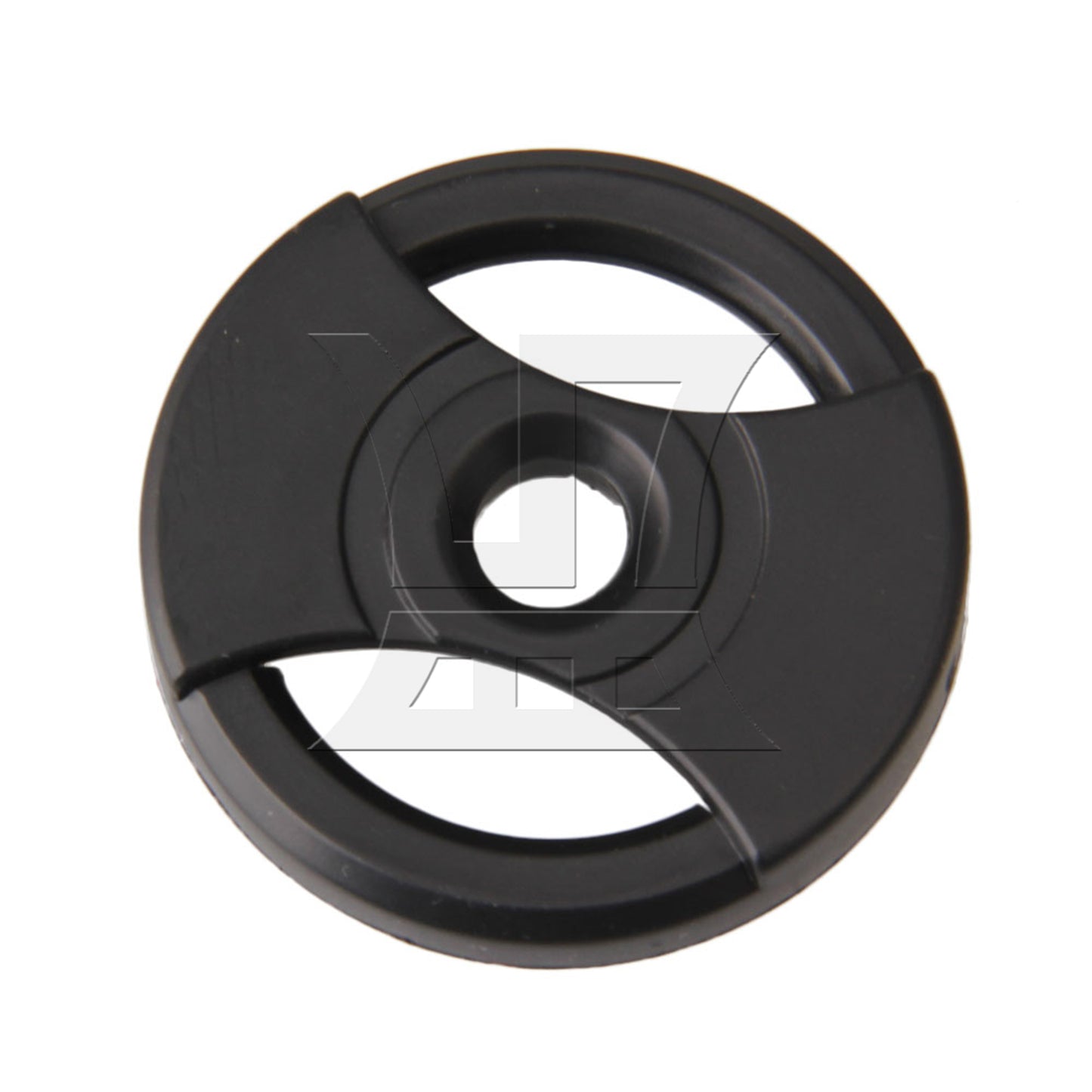 BQLZR 38x7.2x7mm Black Plastic Record Adapter Snap In Inserts for 7" 45rpm Record