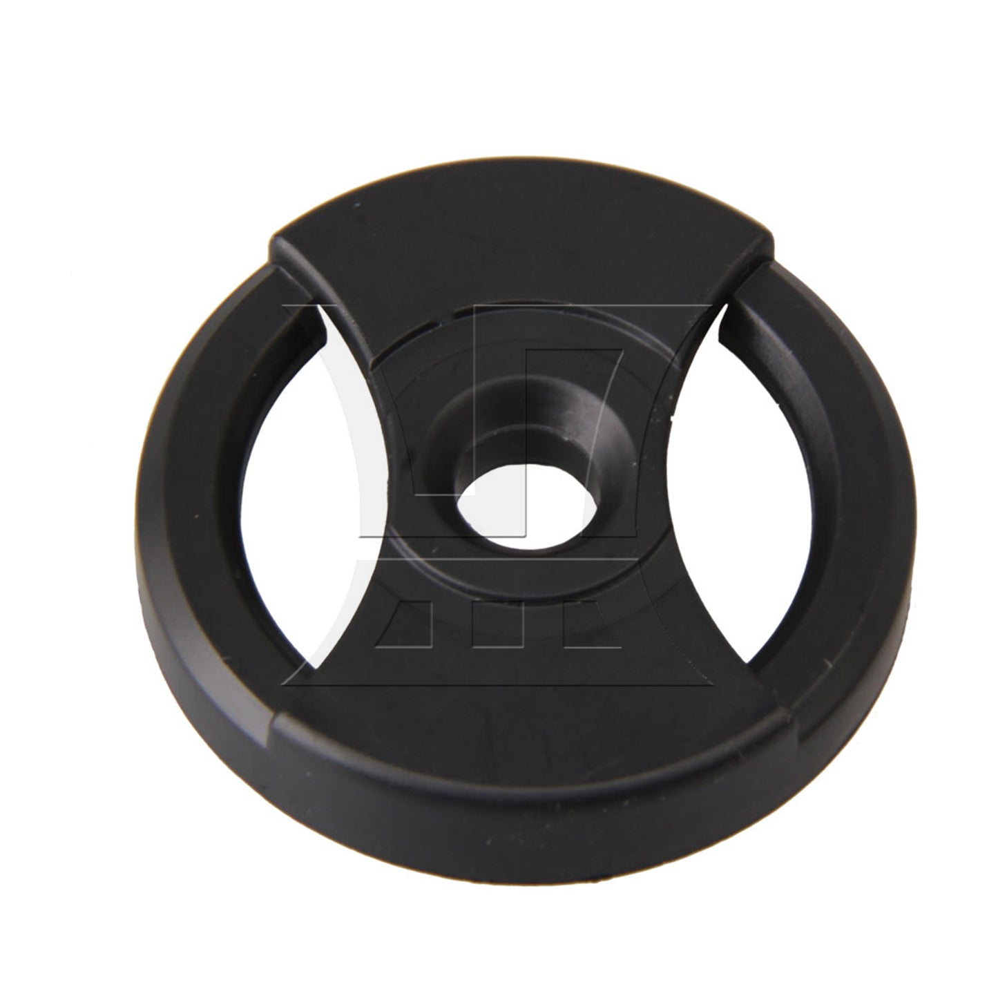 BQLZR 38x7.2x7mm Black Plastic Record Adapter Snap In Inserts for 7" 45rpm Record