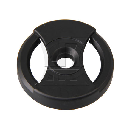 BQLZR 38x7.2x7mm Black Plastic Record Adapter Snap In Inserts for 7" 45rpm Record