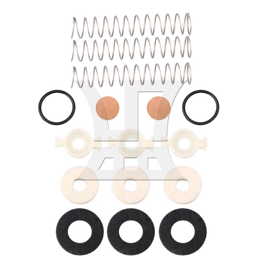 16Pcs/set Trumpet Valve Guides with Trumpet Valve Felt Washers Repair