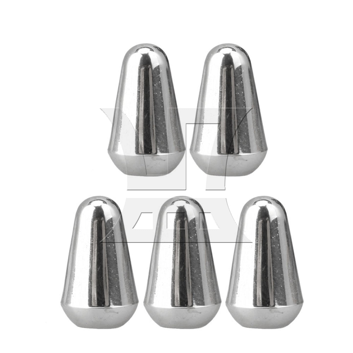 BQLZR Golden Chrome Guitar 5 Way Toggle Switch 3.5mm Slot Replacement