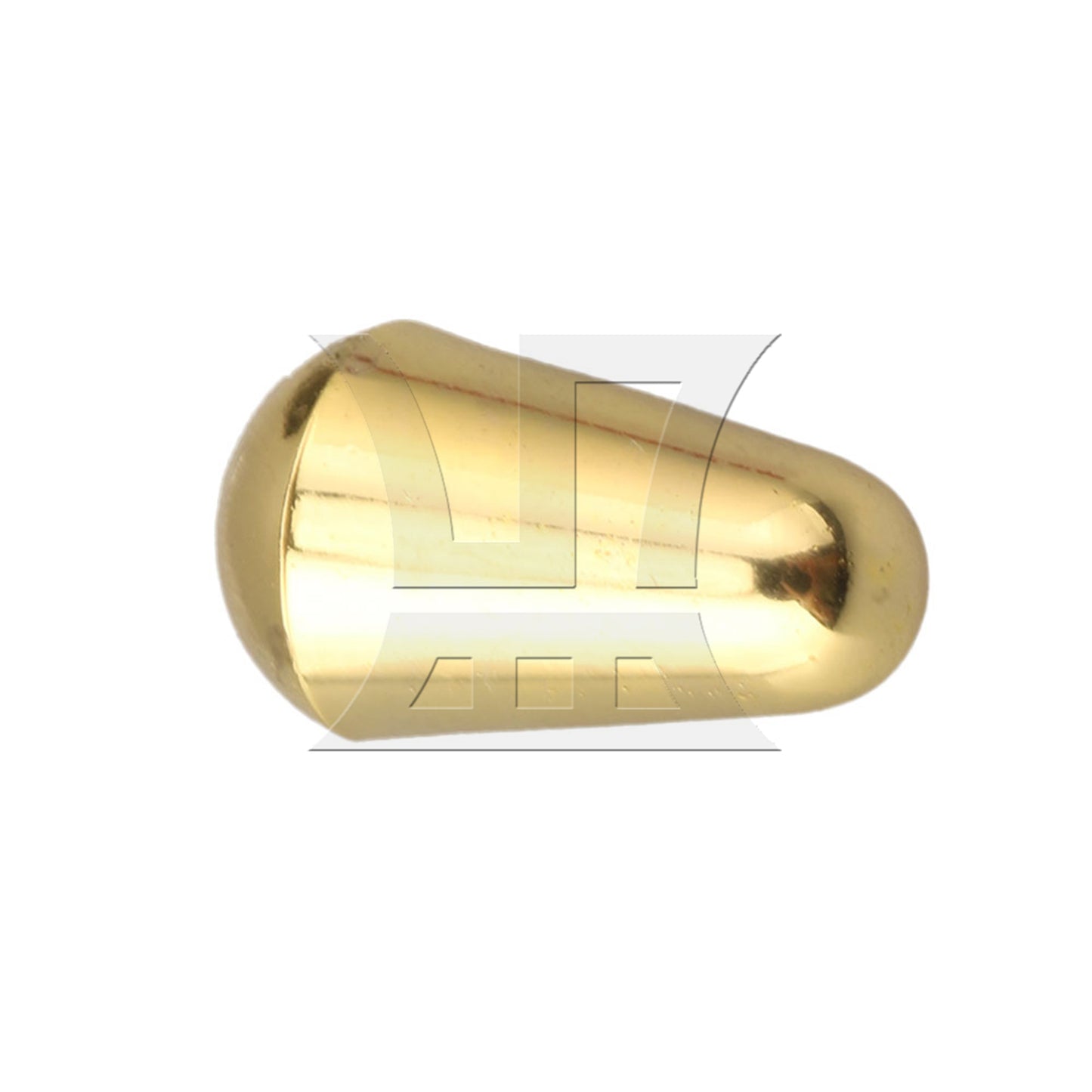 BQLZR Golden Plastic Guitar 5 Way Toggle Switch Caps 3.5mm Slot Replacement Par