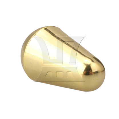 BQLZR Golden Plastic Guitar 5 Way Toggle Switch Caps 3.5mm Slot Replacement Par