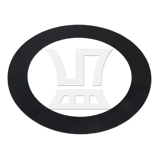 Bass Drum Head Mic Port O's Ring for Percussion Parts 188x135mm Black PVC