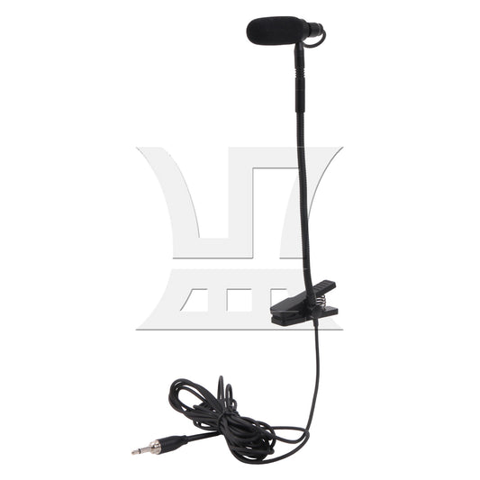 Clip On Instrument Microphone 3.5mm for Saxophone with 2.8 Meters Cable 128dB