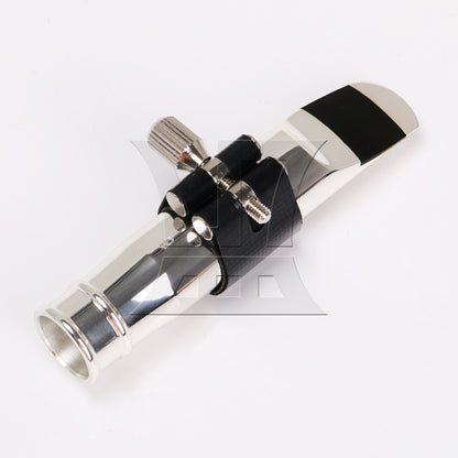 BQLZR Tenor Sax Mouthpiece 9# Clamp Cap for Pop Music w/ Thumb Hook Rest Part Set