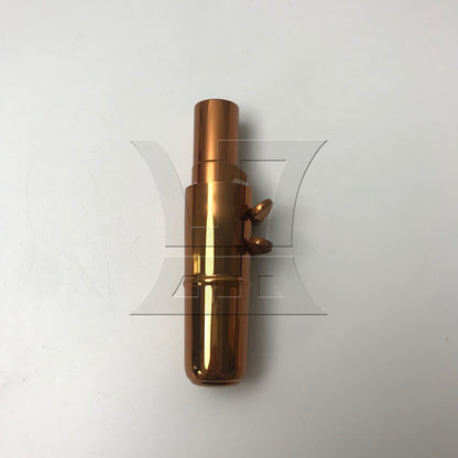 BQLZR Metal Mouthpiece 9# Clamp Cap Replacement Set for Tenor B Flat Sax Rose Gold