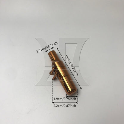 BQLZR Metal Mouthpiece 9# Clamp Cap Replacement Set for Tenor B Flat Sax Rose Gold
