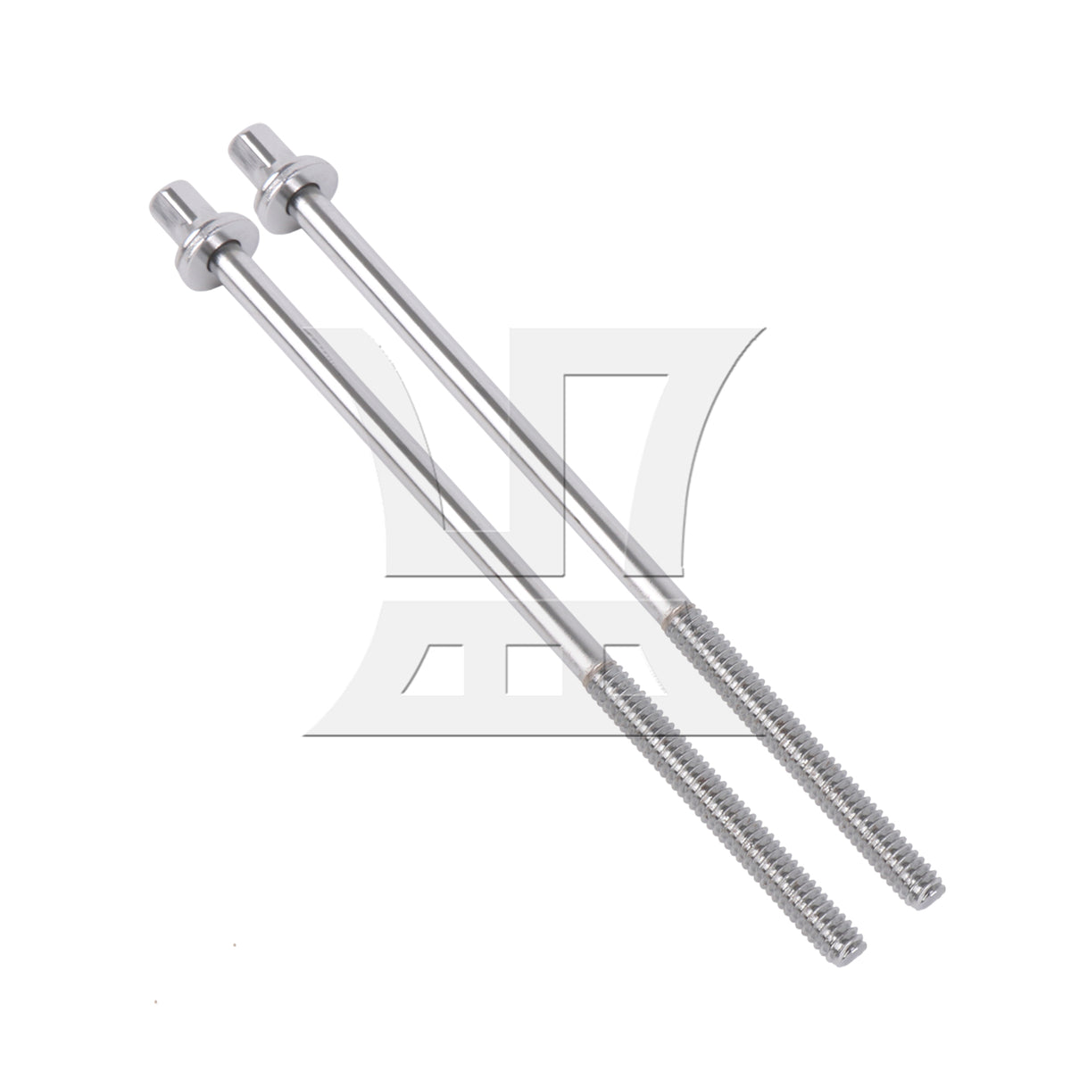 BQLZR Drum Tight Screw Tension Rods Percussion Replacement 1/5" 120mm L