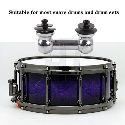 BQLZR Aluminum Snare Drum Lug Double End 38mm 1 Inch Replacement for Music Lovers
