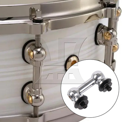 BQLZR Aluminum Snare Drum Lug Double End 38mm 1 Inch Replacement for Music Lovers