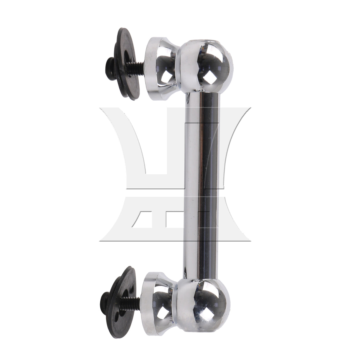 BQLZR Aluminum Double End Drum Lug Percussion 2.6 Inch with Screw Rubber Pads Kit