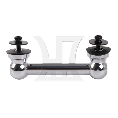 BQLZR Aluminum Double End Drum Lug Percussion 2.6 Inch with Screw Rubber Pads Kit
