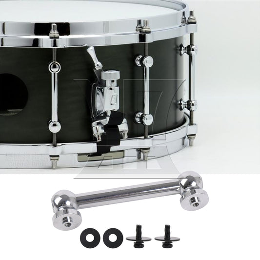 BQLZR Drum Lug Double End Set for Percussion Snare 3.15 Inch with Mounting Screws