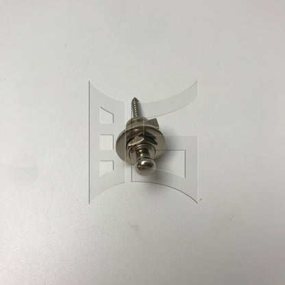 BQLZR 1pc Guitar Strap Lock Chrome for Various Guitars