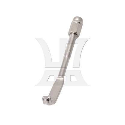 BQLZR 1pc Banjo Hook Bracket Silver for Banjo Repair Replacement