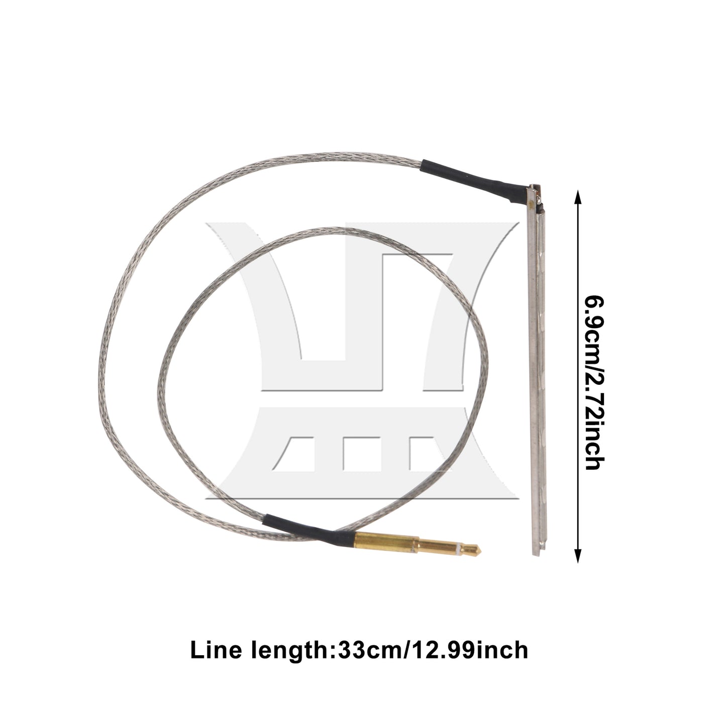 BQLZR 1pc Guitar Piezo Transducer for Guitar Pickup Replacement