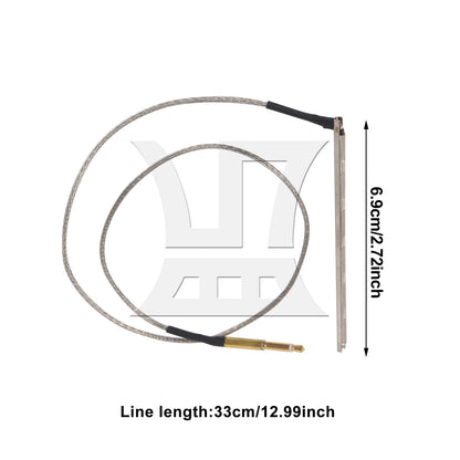 BQLZR 1pc Guitar Piezo Transducer for Guitar Pickup Replacement