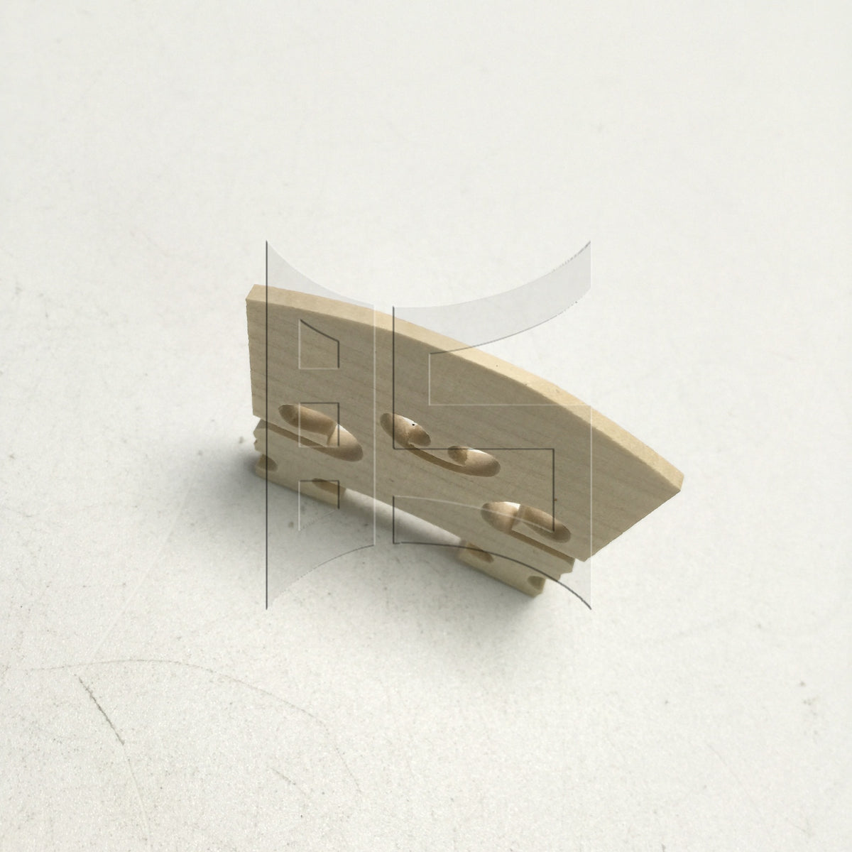 BQLZR 1pc Violin Bridge 4/4 for Violin Repair Replacement Parts