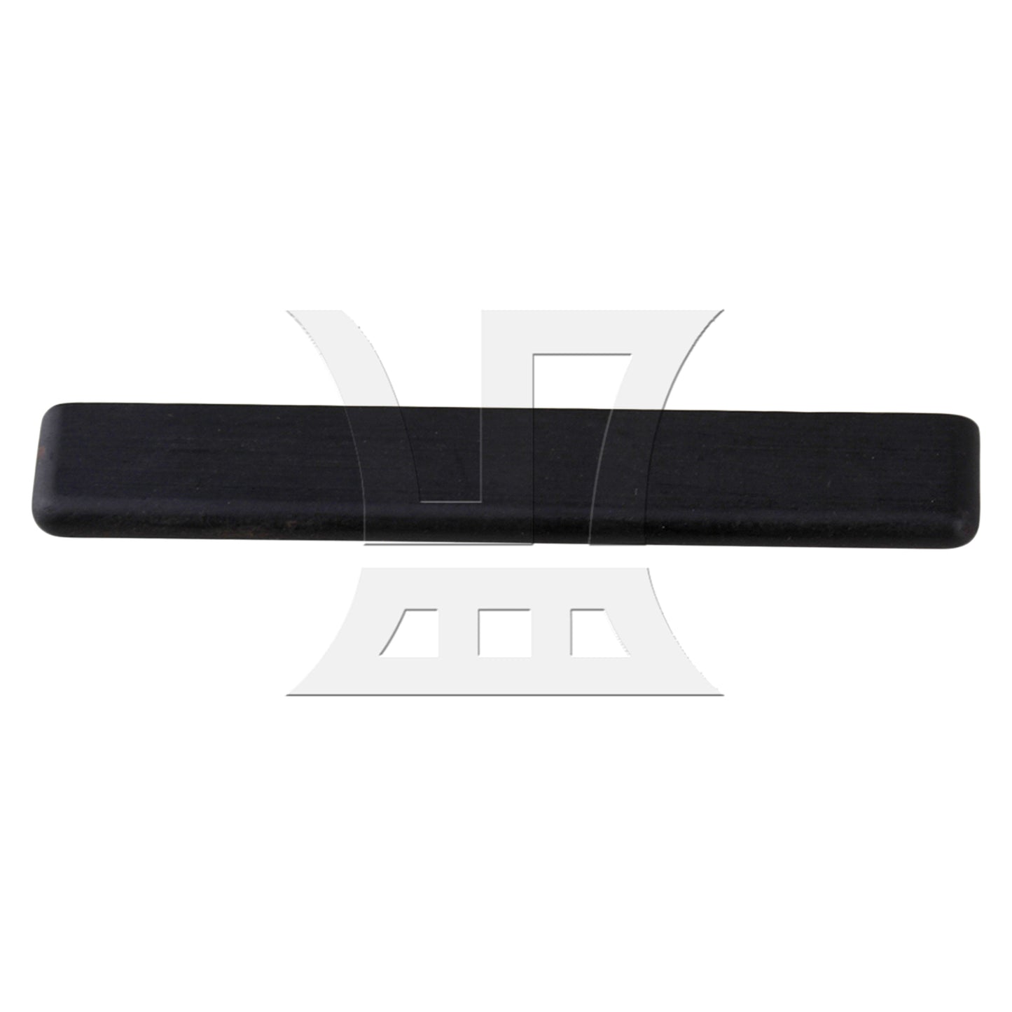 BQLZR 1pc Four-String Ebony Saddle 53 x 3 x 7.2 Mm for Professional Practice Instrument Accessories
