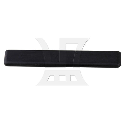 BQLZR 1pc Four-String Ebony Saddle 53 x 3 x 7.2 Mm for Professional Practice Instrument Accessories