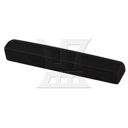 BQLZR 1pc Four-String Ebony Saddle 53 x 3 x 7.2 Mm for Professional Practice Instrument Accessories