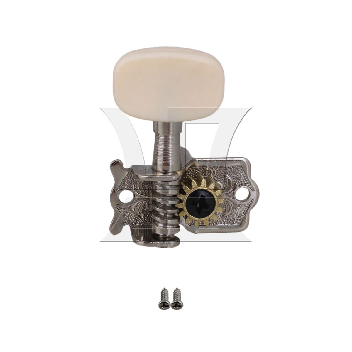 BQLZR 1pc Guitar Tuners String Tuning Pegs Silver Right For Classic Guitar