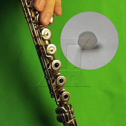 BQLZR 1pc Flute Sound Hole Plug White For Flute Playing Accessories