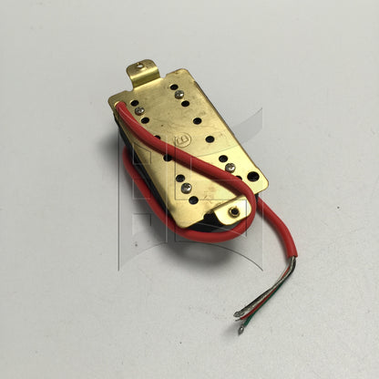 BQLZR 1pc Electric Guitar Double Coil Board Pickup Black Red Wire Musical Instrument Accessories