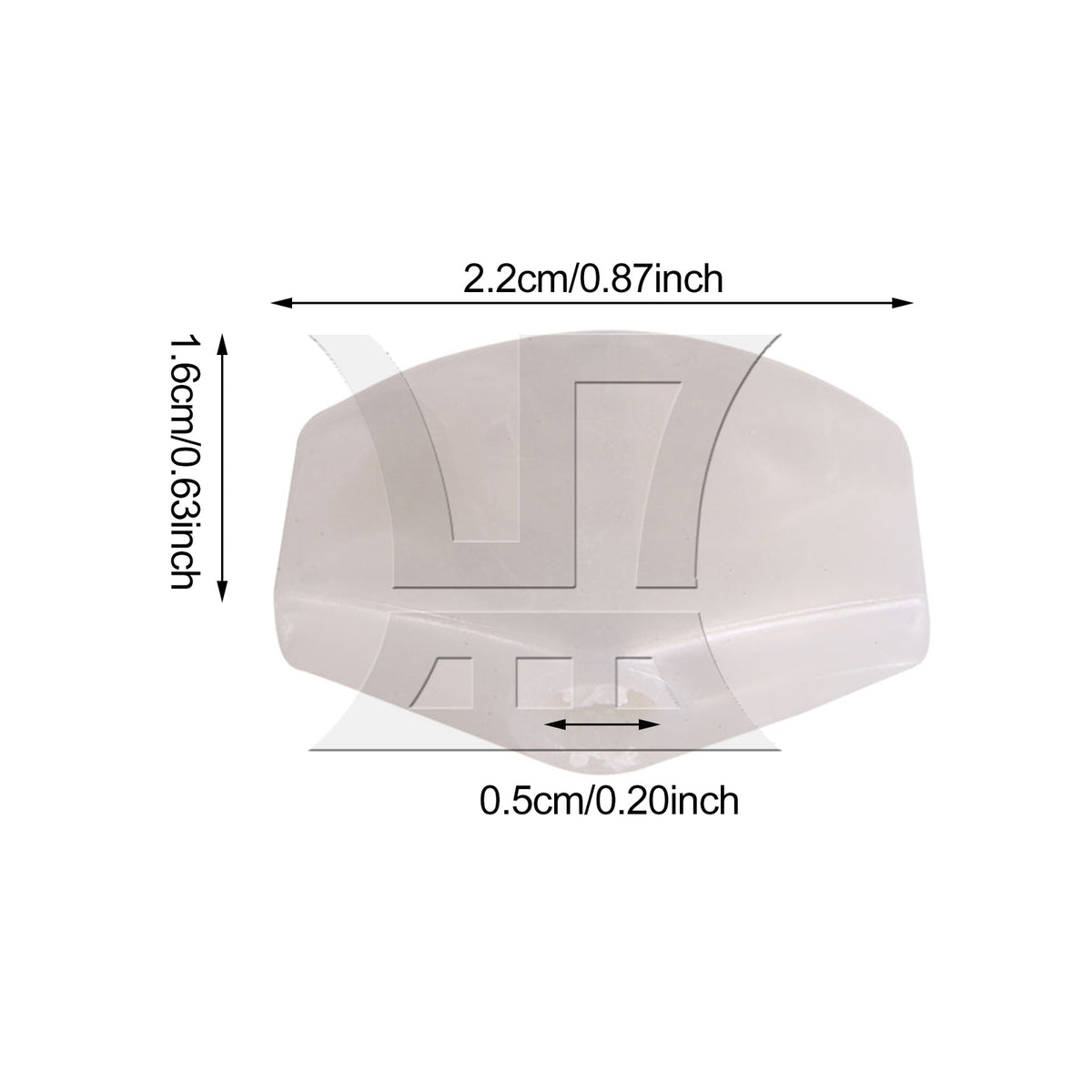 BQLZR 1pc Square Tuning Handle White Winder