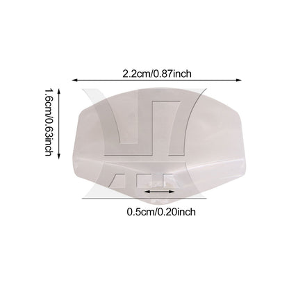 BQLZR 1pc Square Tuning Handle White Winder