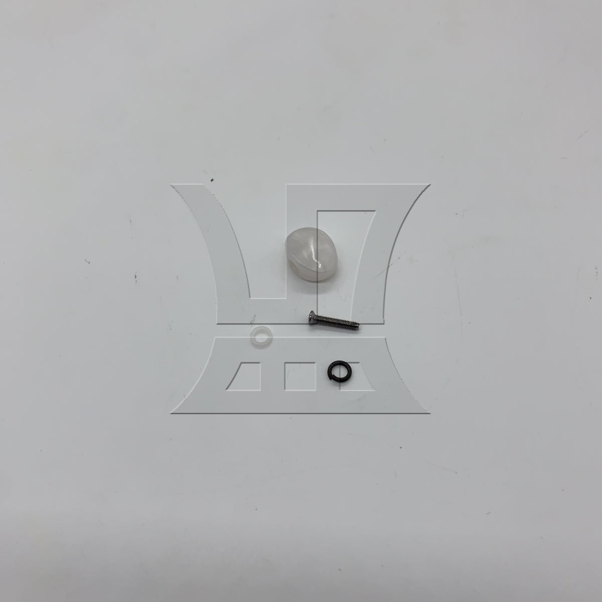BQLZR 1pc Round Tuning Handle Plastic White Winder