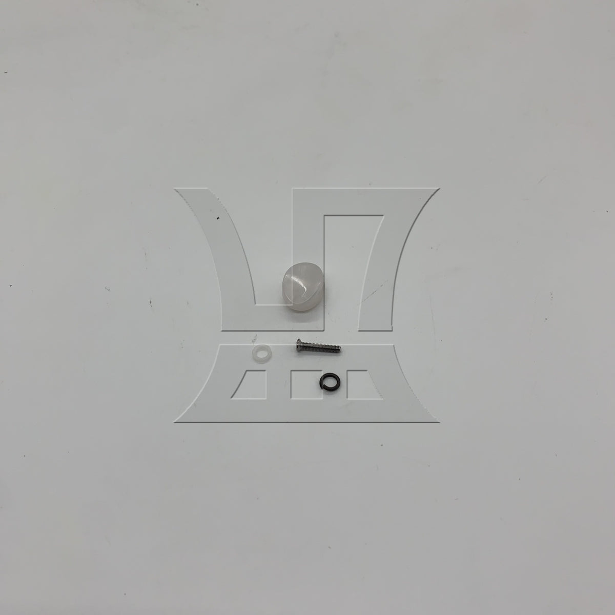 BQLZR 1pc Round Tuning Handle Plastic White Winder