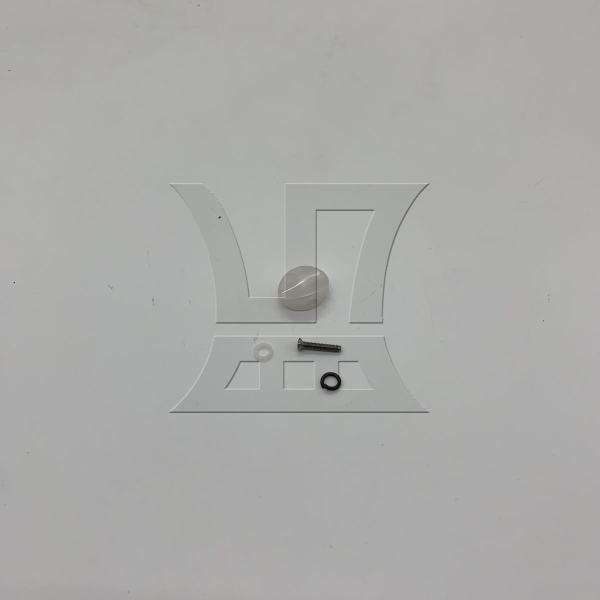 BQLZR 1pc Round Tuning Handle Plastic White Winder