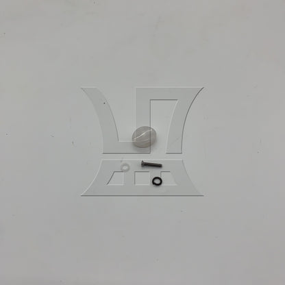 BQLZR 1pc Round Tuning Handle Plastic White Winder