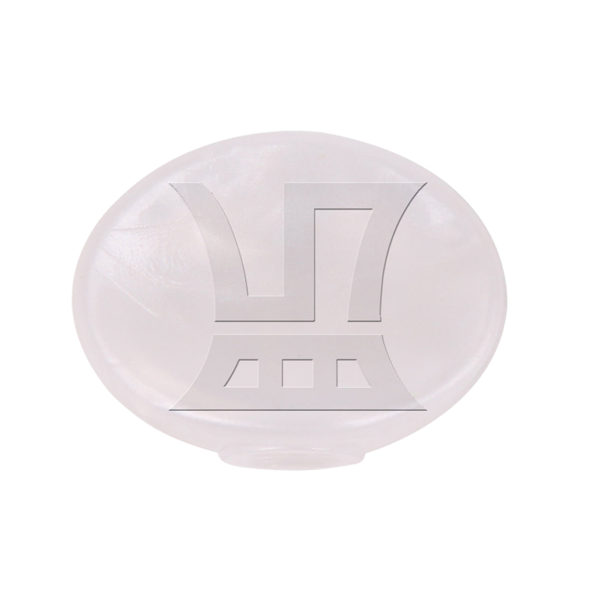 BQLZR 1pc Round Tuning Handle Plastic White Winder