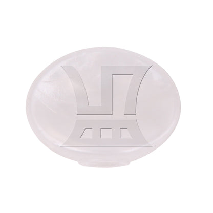 BQLZR 1pc Round Tuning Handle Plastic White Winder