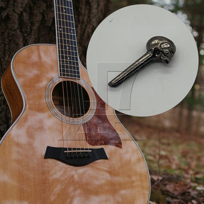 BQLZR 1pc Guitar Bridge End Pins Black Fixed Strings