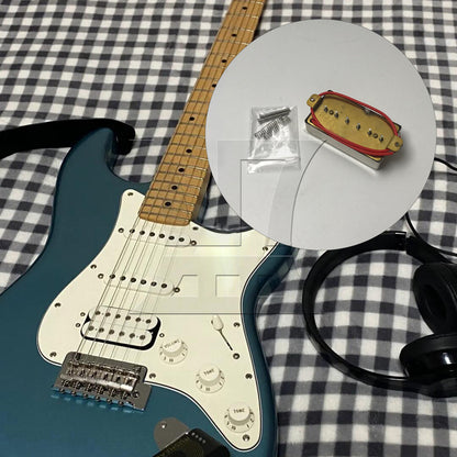 BQLZR 1pc P90 Guitar Bridge Pickup Beige Single Coil Pickup Electric Guitar Accessories