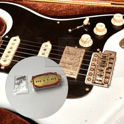 BQLZR 1pc P90 Guitar Bridge Pickup Beige Single Coil Pickup Electric Guitar Accessories