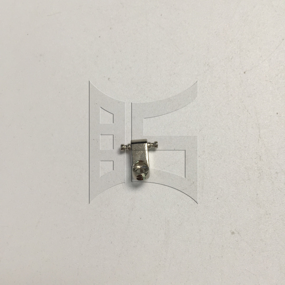 BQLZR 1pc Electric Guitar Headrest String Guide Groove String Pressing Nail Silver for Fixed String Position