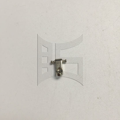 BQLZR 1pc Electric Guitar Headrest String Guide Groove String Pressing Nail Silver for Fixed String Position