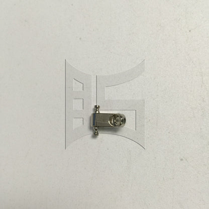 BQLZR 1pc Electric Guitar Headrest String Guide Groove String Pressing Nail Silver for Fixed String Position