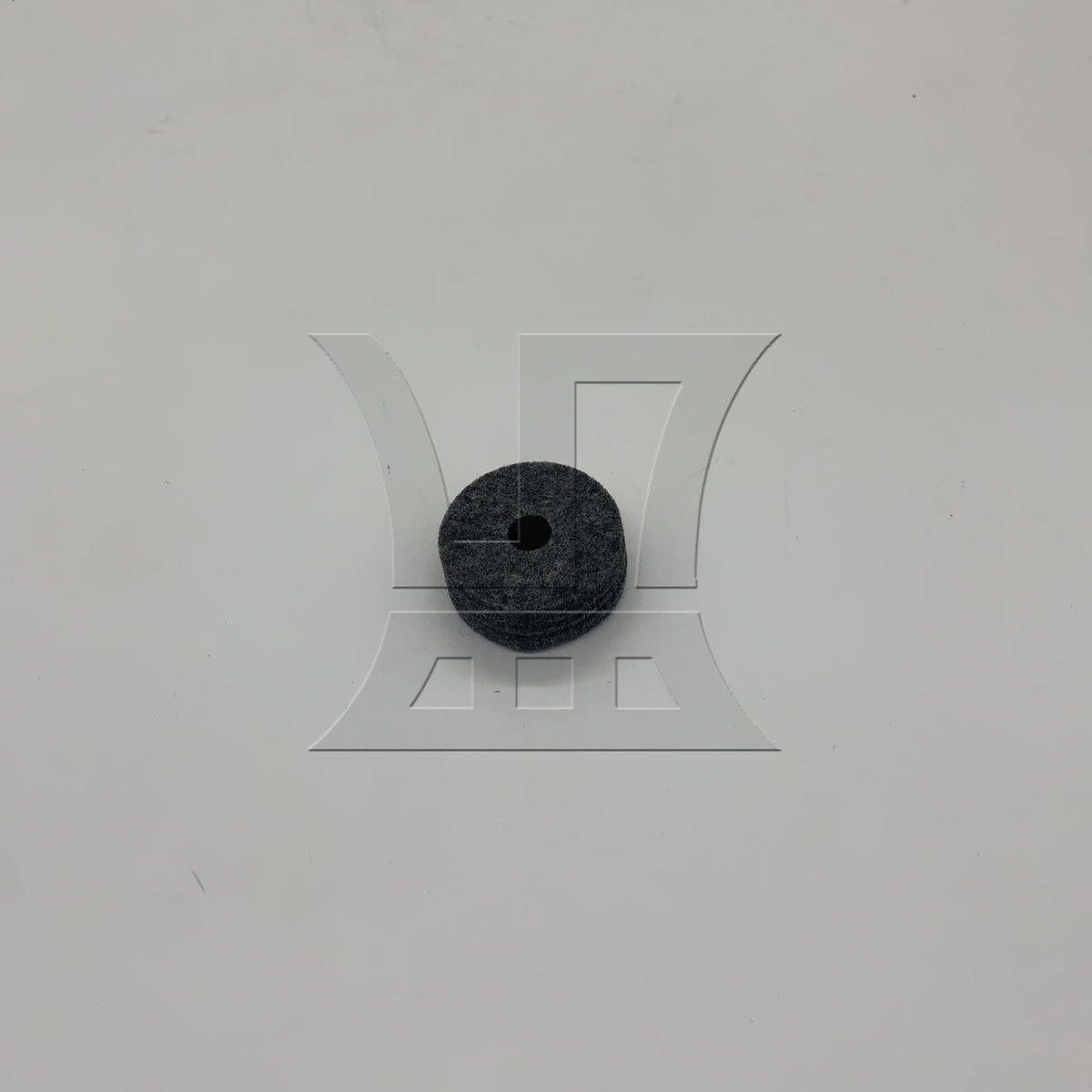 BQLZR 1pc Cymbal Stand Drum Felt Washer 15mm Thick Black for Drum Kit Repair Replacement Parts