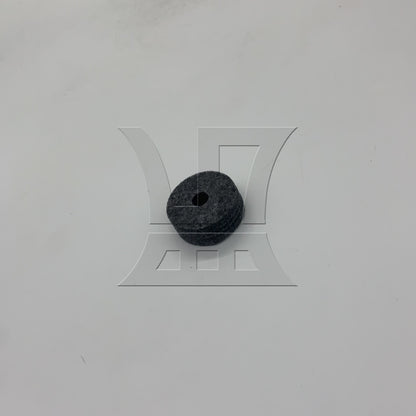 BQLZR 1pc Cymbal Stand Drum Felt Washer 15mm Thick Black for Drum Kit Repair Replacement Parts